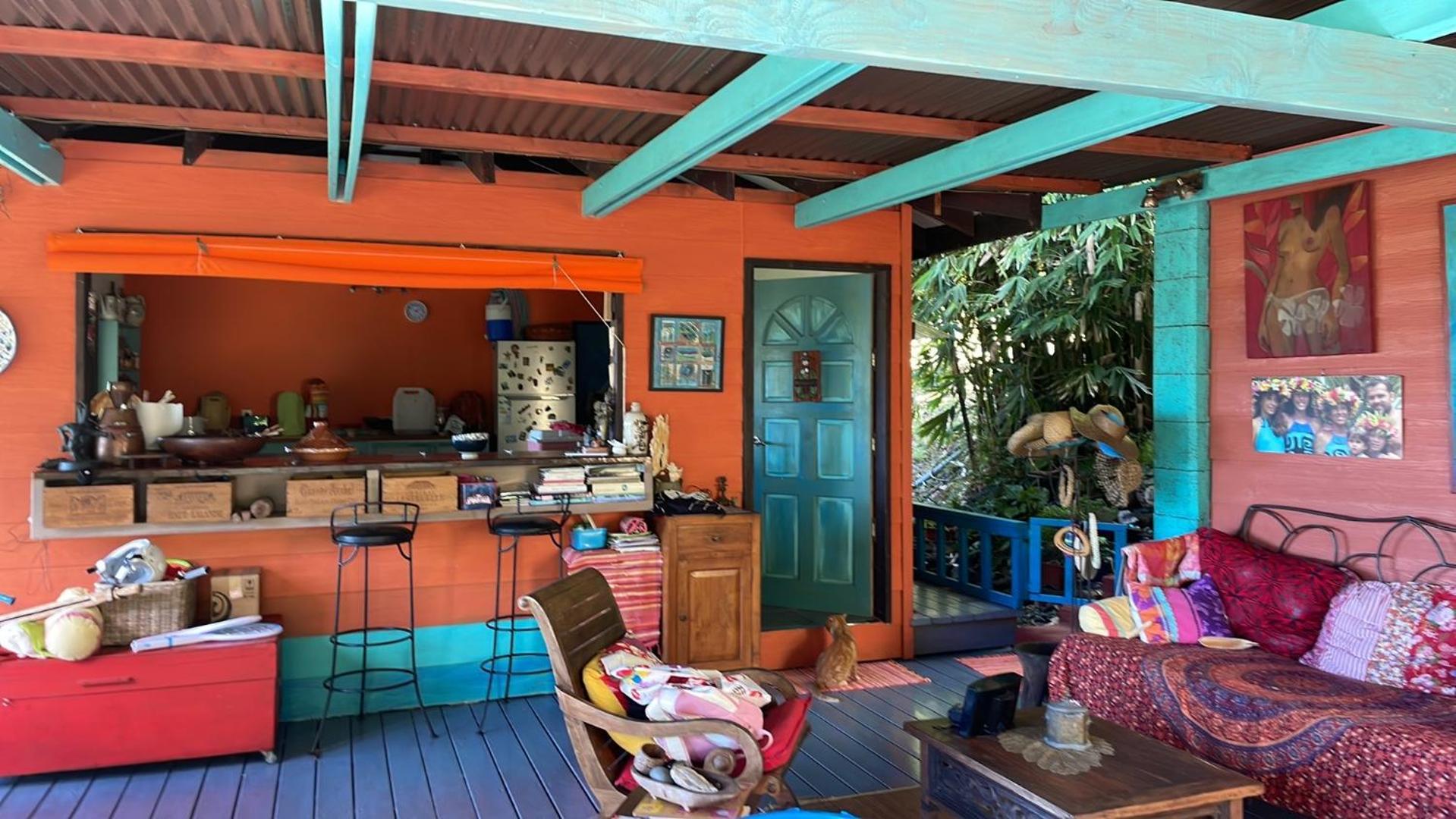 Ferienwohnung Fare Mato Tahaa Patio  Exterior foto